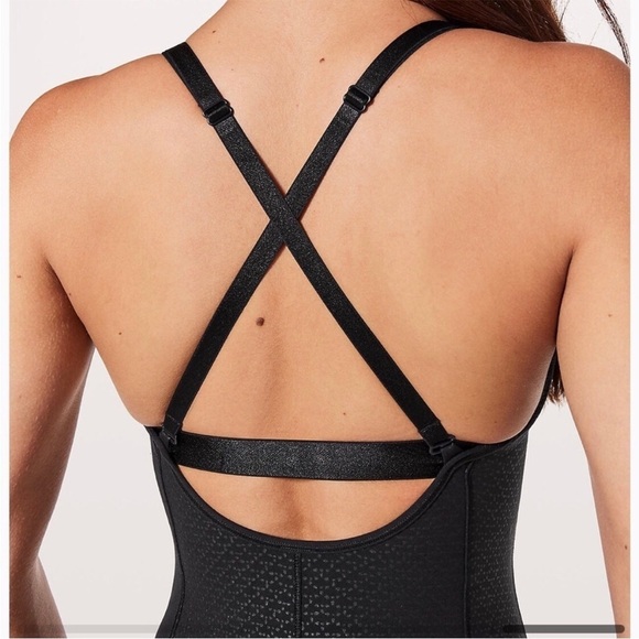 Lululemon The Easy Bodysuit Black Thong 2 - Picture 2 of 9
